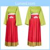 Erika Cosplay Costume With Polyester Fabric For Anime Fans
