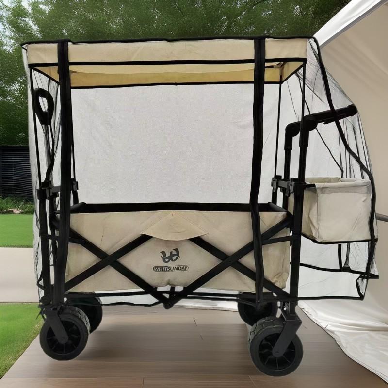 Funda Universal para Cochecito/Carro de RV: A prueba de viento, Sombrilla, Protección contra lluvia y polvo