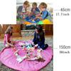 Kinder Spielzeug Kissen Spielzeug Aufbewahrungstasche Groß Sauberer Organizer Spielmatte Langlebige Baustein Spielzeug Aufbewahrungstasche Outdoor Matte