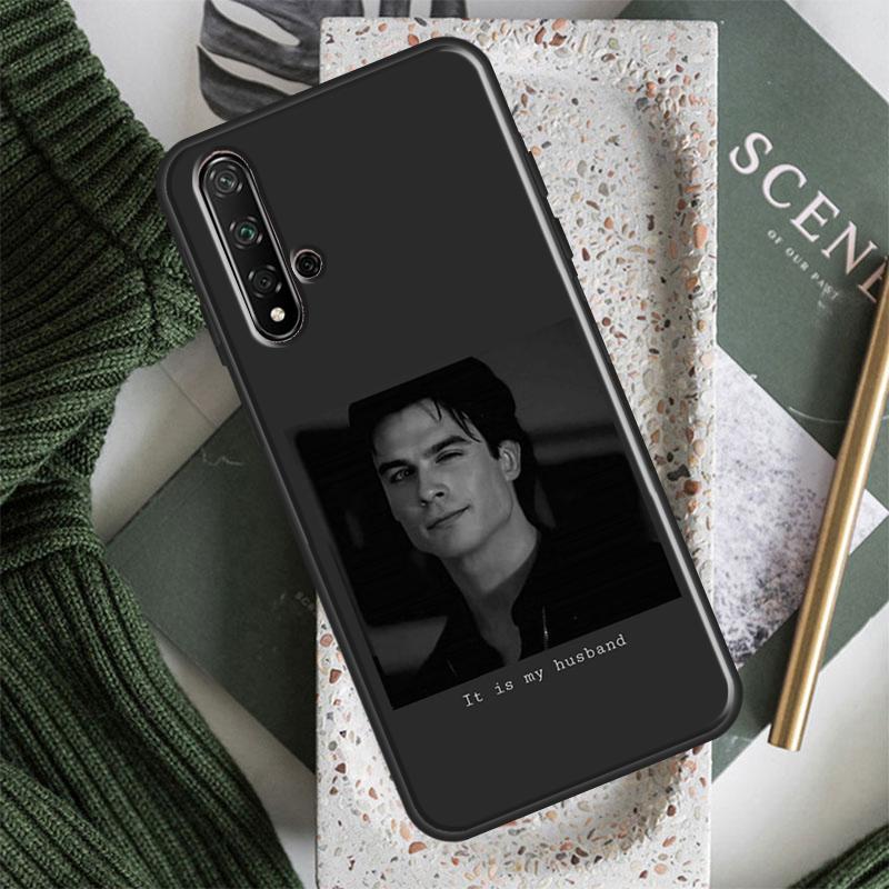 Damon Salvatore For Huawei Nova Y61 Y91 Y70 Y90 Y60 Y72 9 10 SE 12i 12s 11i 5T P60 Pro P20 P30 P40 Lite Case