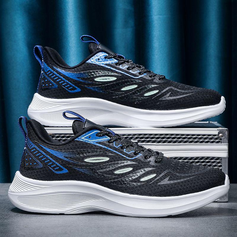 Fashion Cushioned Insole Men's Casual Sneakers Mesh Upper Running Summer Sale Wide Hiking Trekking Jump All Brands Gym Male Sports Shoes