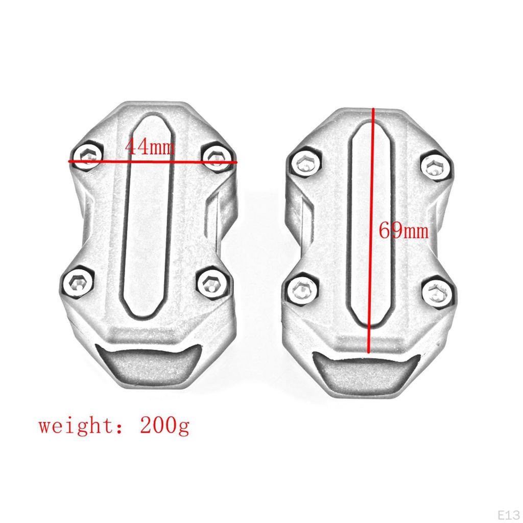 Engine Guard ,Sturdy Aluminum Alloy, Lightweight Protective, Crash Bar Decorative Protector for