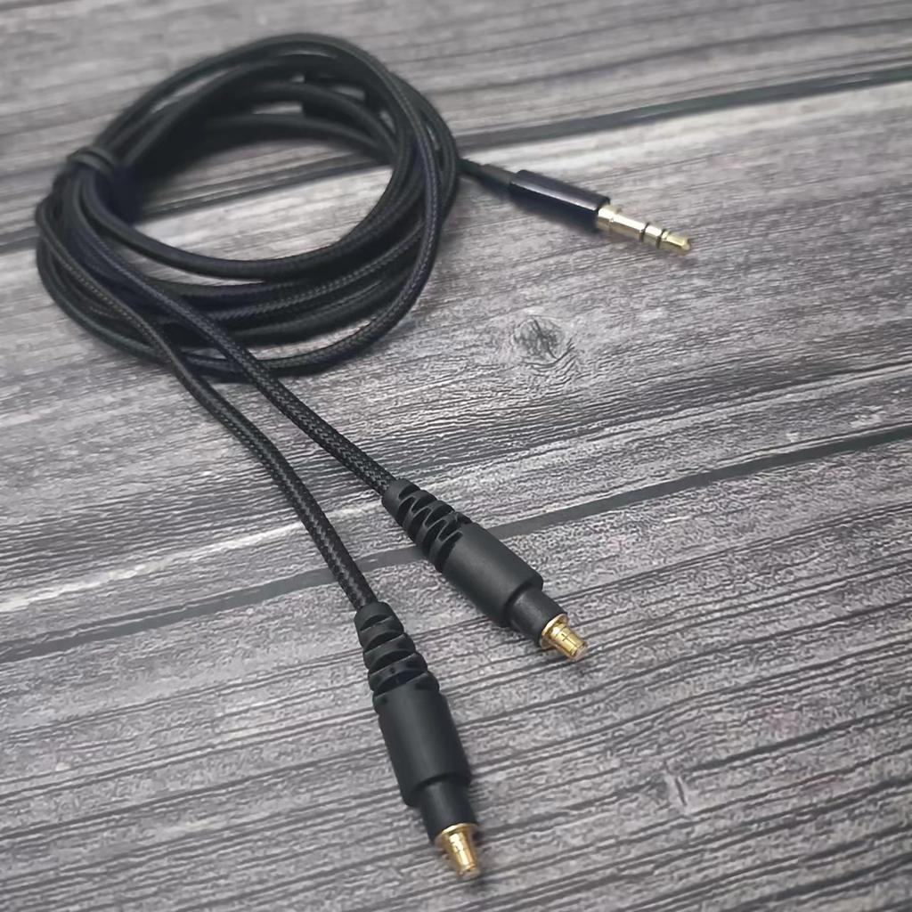 Improved Headphone Cable for MSR7b/SR9/ESW990h/ ES770h/ESW950/ES750 Headphones 3D Sound Wide Sound Range