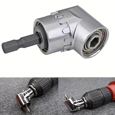 A Screwdriver Head 105 Degree Angle Adapter, Electric Drill Accessories Extension Drill Bits, Suitable for Electric Drills, Power Tool Accessories