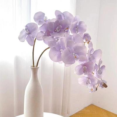 Luxus Orchidee Kunstblume für Hotel Schlafzimmer Dekoration - Hochwertige Phalaenopsis Einzelstiel Arrangement Ornament