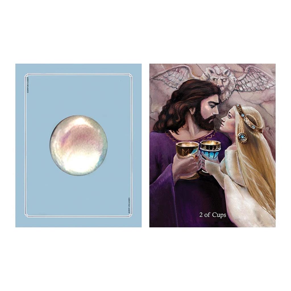 Kancharo 78-Card Tarot Card Set [Ancestral Path Tarot] Includes Japanese Tarot Card Instructions & Pouch (Authentic)