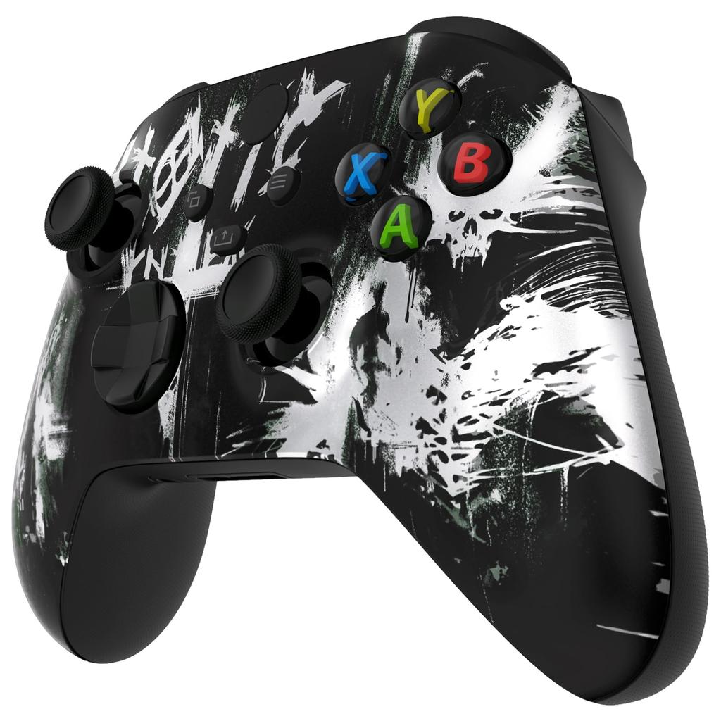 Custom Front Housing Shell for Xbox Series Featuring a Heavy Cover Faceplate for Xbox Series and Xbox Core Not eXtremeRate's X/S, Horror-inspired