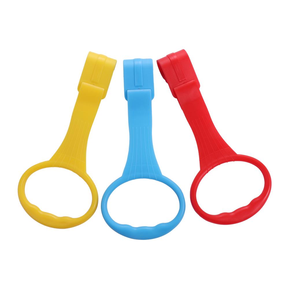 Bed Accessories Pull Ring for Playpen Solid Color Baby Crib Hooks Cute Baby Pull Ring Toddler