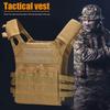Waterproof Military Tactical Vest JPC Lightweight MOLLE Plate Carrier for Jungle Security CS Hunting Outdoor Body Armor