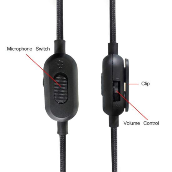 2M Audio Cable Replacement for GPRO X G233 G433 Gaming Headset 3.5mm Male