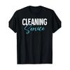 Men's Professional Cleaning Service T-Shirt - Suitable for Cleaners, Housekeepers & Facility Managers, Lightweight Breathable Cotton Work Shirt with
