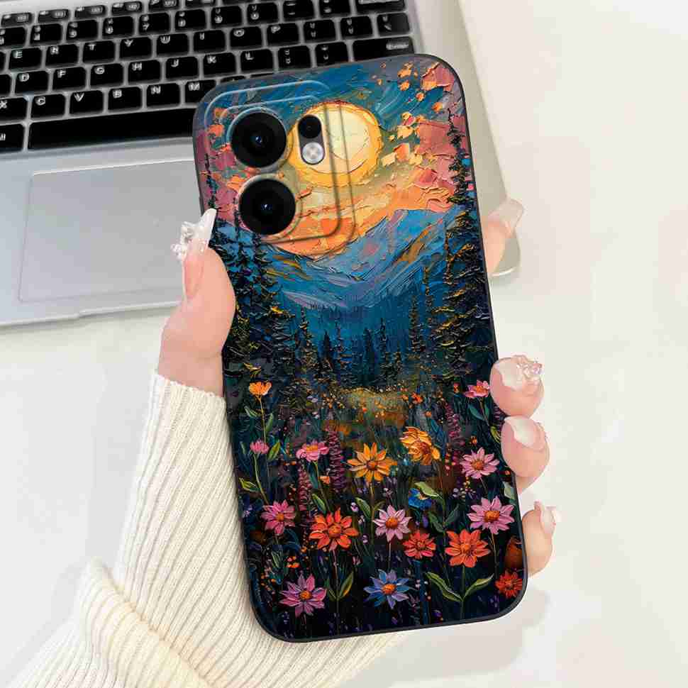 Para Oppo Reno 13F 5G Funda Antigolpes Transparente Silicona TPU Cubierta Trasera Carcasa Suave Para Oppo Reno13F Reno13 F 5G CPH2699 Fundas
