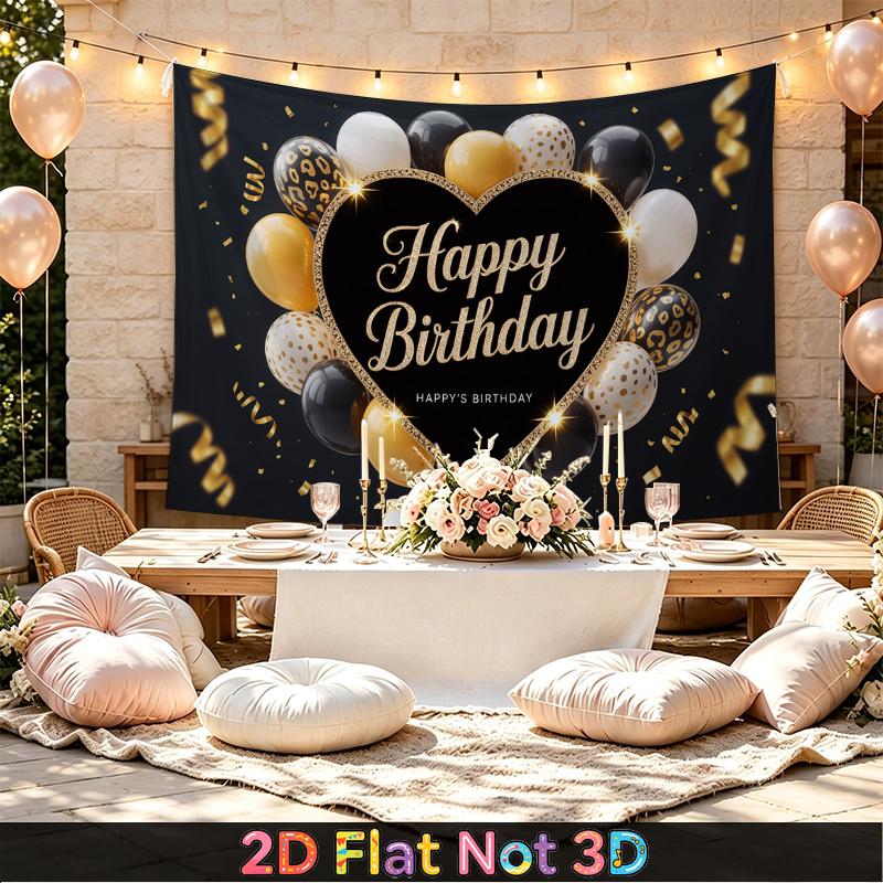 1pc Balloon Party Backdrop - Studio Photo Prop