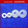 TO220 Nylon Insulating Gasket Set: T-Shaped Cap, Male-Female Screw Insulator, M3/M4/M5 Washer