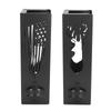 Wall Mounted Can Cooler Holder Iron Exquisite Multifunctional with Bottle Opener Can Cooler Dispense