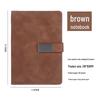 A5 Retro Sheepskin Laser Engraving Notebook for Students & Professionals - Custom Logo Option Available