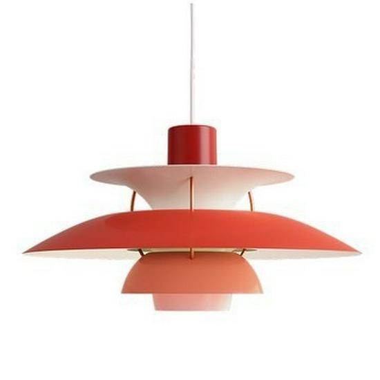 PH5 Nordic Pendant Light - Modern Minimalist Aluminum Design for Living Room, Bedroom, and Dining Spaces