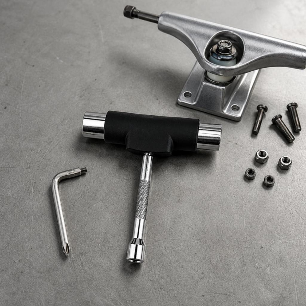 Skateboard T Tool Universal with Hex Key Long-Lasting