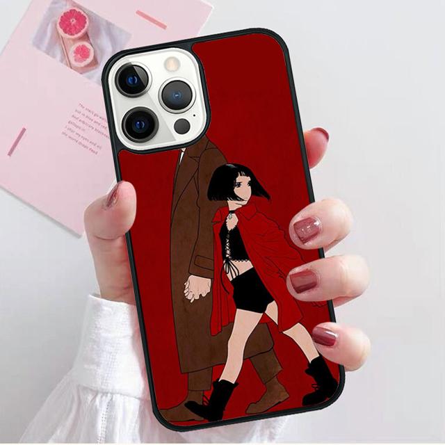 Leon Matilda Natalie Portman Movie Phone Case Cover For iPhone 17 Air 15 16e Pro Max 14 13 12 11 Pro Max Plus Shell