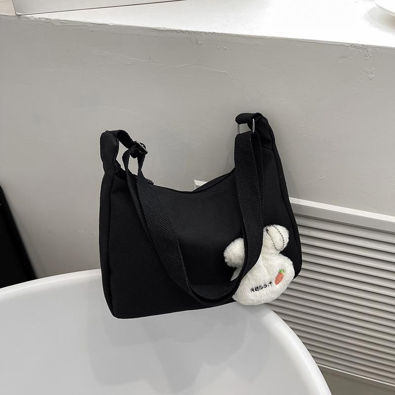 Stylish Canvas Tote Bag For Women In Summer Perfect For Casual Commute And Daily Use