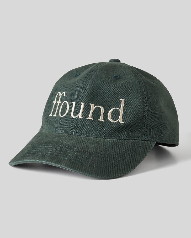 HUMAN N CAT Pound 2 Washed Vintage Ball Cap [Deep Green]