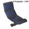 Portable USB Foldable Solar Panel Folding Solar Panels Travel Mobile Phone Charging Power Bank for Flashlight Fan Mobile Phone