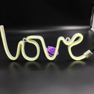 Neon Lamp Exquisite High Security Adorable Appearance Love Shape LED Neon Sign Light