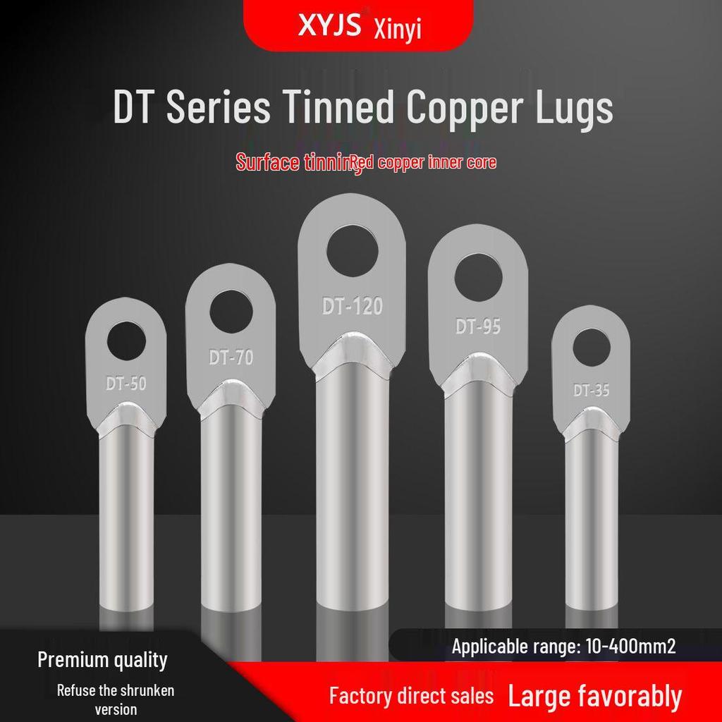 Tinned Copper Wire Terminals DT240/300/400 - Closed-End Connectors