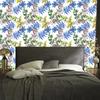 Colorful leaves and watercolor wallpaper for living room and bedroom 50x1000