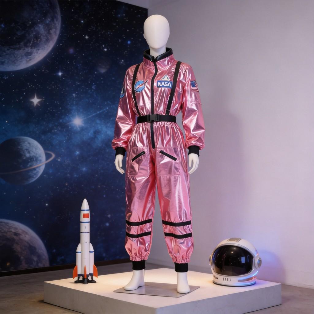 Traje de Cosplay Explorador Espacial para Mujer con Material de Algodón Disfraz para Fiesta de Halloween