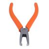 Transverse End Cutter 8mm CRV Long Nose Flush Jaw End Cutting Pliers with Auto Reset Spring for