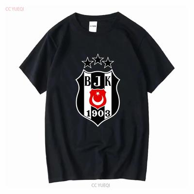 New T Shirt Besiktas Logo Active Funny American Usa Size S 5XL Vintage Washed Streetwear Versatile Stretched Fashion Casual