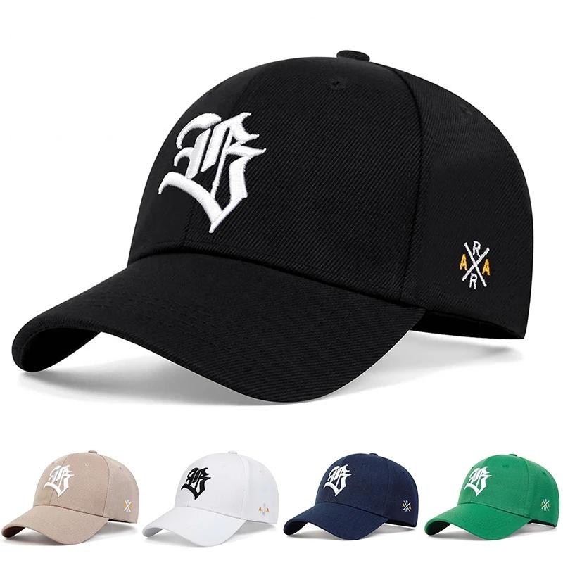 Yto Household Items Women's And Gothic Letter Print Geometric Embroidery Baseball Caps Spring And Autumn Outdoor Use Adjustable Casual Hats Sunscreen Hat 1Piece For Men