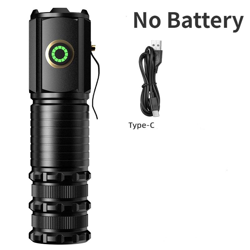 Dreiaugiges Monster Taschenlampe Hochleistungs-3LED18650 Aluminiumlegierung Taschenlampe USB wiederaufladbar Outdoor wasserdicht magnetische Saug-Arbeitsleuchte