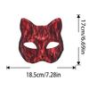 Elegant Cats Face Lace Snake Pattern Mask Costume Mask For Masquerades Ball Halloween Party And Cosplay