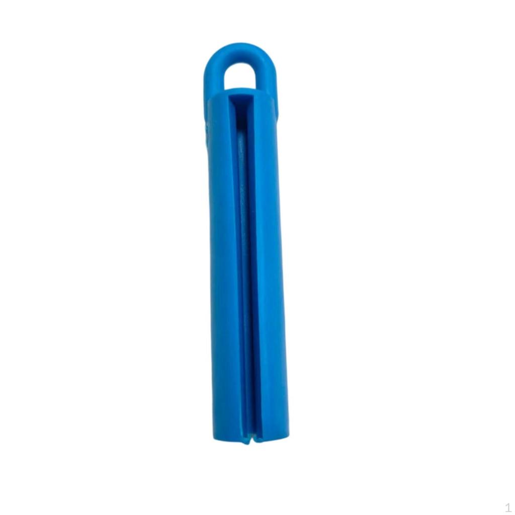 WeightActivatedFed Pool Cue Hanger | Vertical, with Hanging Loop, for Game Rooms Red