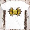 Moon Inside of The Sun Tarot Psychedelic T Shirt 8586