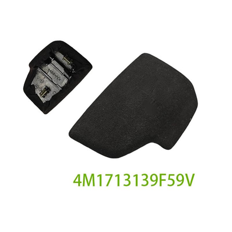 A51K-Car Gear Shift Knob Handle Cover 4M1713139F For  A4 B9 A5 Q7 2016- Automatic Shifter Knob Cover 4M1713139G59V nero