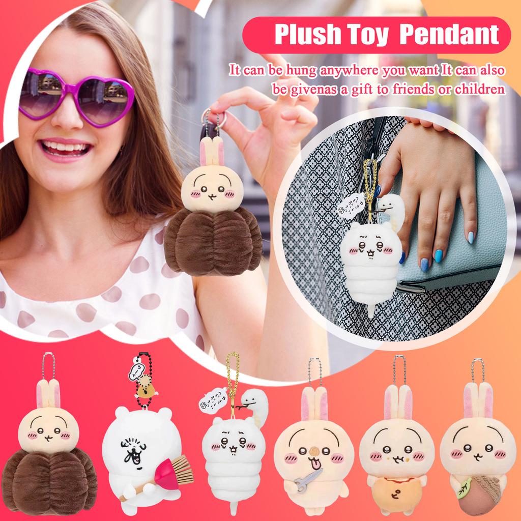 Cartoon Cute Doll Plush Toy Keychain Small Pendant