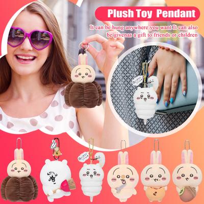 Cartoon Cute Doll Plush Toy Keychain Small Pendant