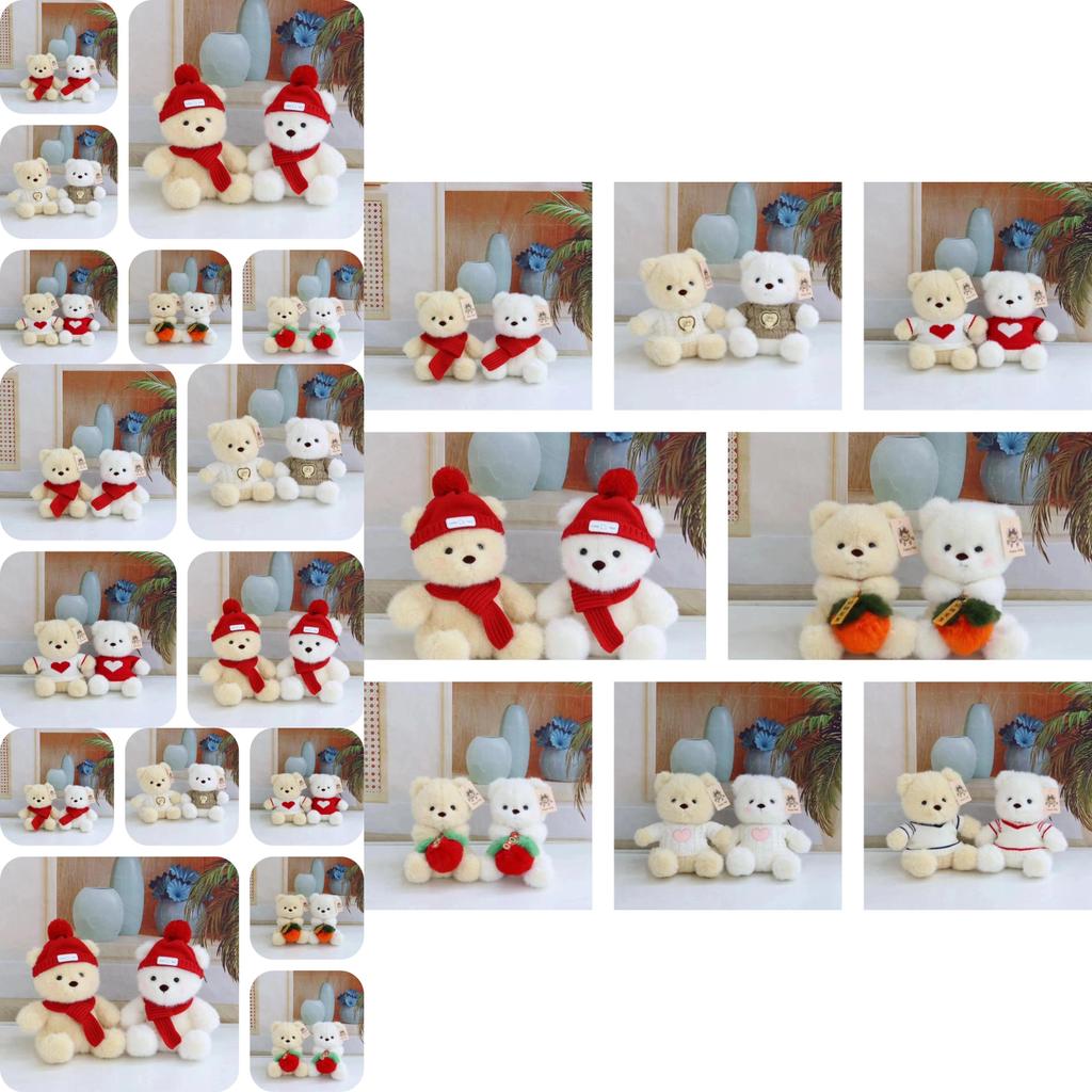 Adorable 23cm Teddy Bear Plush Toy Soft Cuddly Doll For Birthdays And Gifts