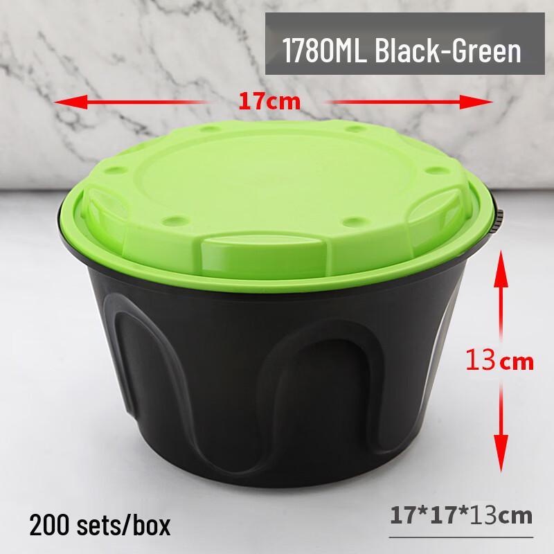 Handon Disposable Takeaway Containers with Anti-Theft Buckle