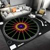 Vinyl Records Disc Player Pattern Rug Carpets for Bedroom Living Room Sofa Mat Creative Door Mat Cloakroom Home Decor Gifts