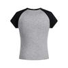 Navigare Women's Tencel Wool Contrast Short Sleeve T-Shirt