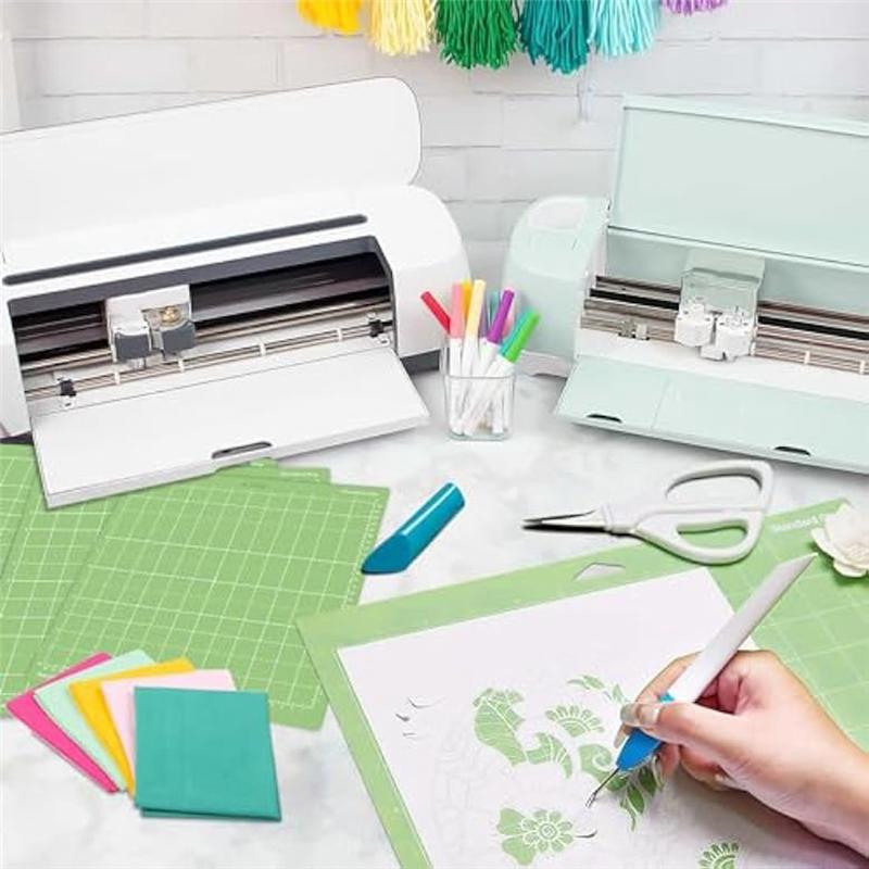 2025 Trend 5Pcs Cutting Mats For Cricut-12X12inch Green Standard Grip Cutting Mats For Cricut Explore Air 2/ Maker 2/3 Accessori