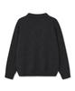 Polygram Soft Wool Blend Collared Knit - Charcoal