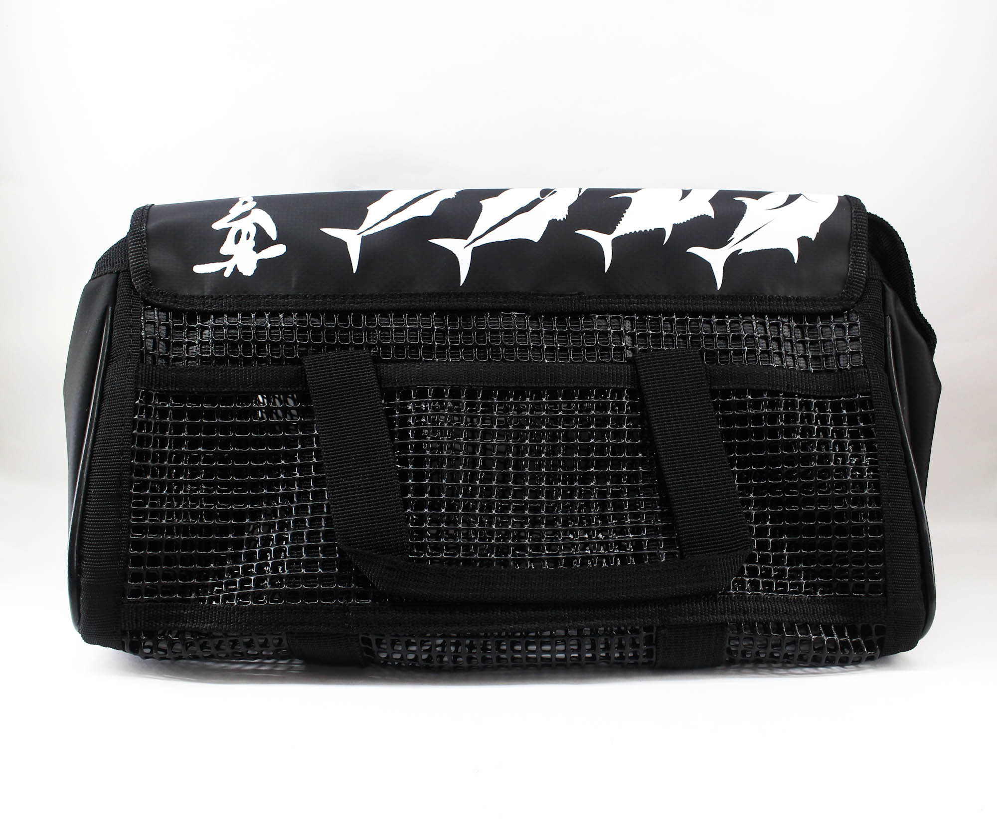 Sac à Mailles PVC Hots Taille L - 36x21x21 Cm Noir - Résistant Et Léger