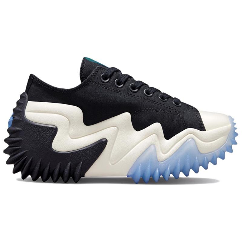 Converse Run Star Motion Comfortable Casual Low-Top Espadrilles Unisex Black & Blue