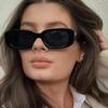 Fashionable Square Fashion Glasses - Anti reflective Durable PC Frame Suitable for Street Style