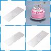 Triming Stainless Steel Cake Scraper Saw Tooth Edge Decorating Contour Comb   Mousse
